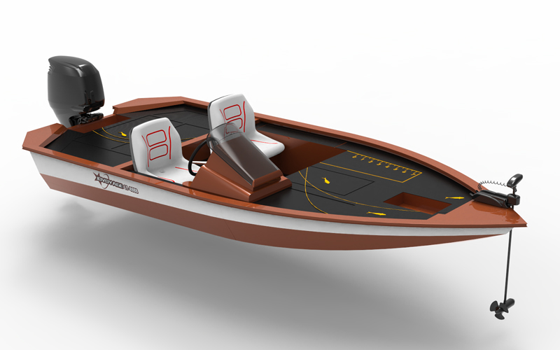Aluminum Bass Boat-LY-B