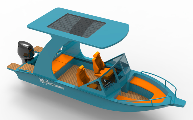 Aluminum Hardtop Leisure Boat-XX-B