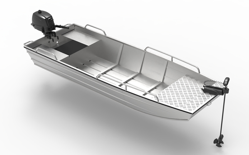 Aluminum Jon Boat-QN5