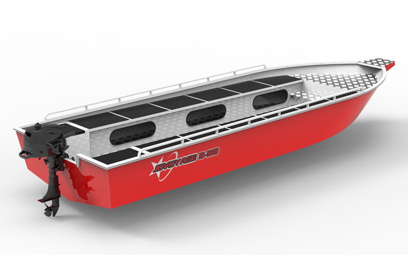 Aluminum Rescue Boat-RB-B