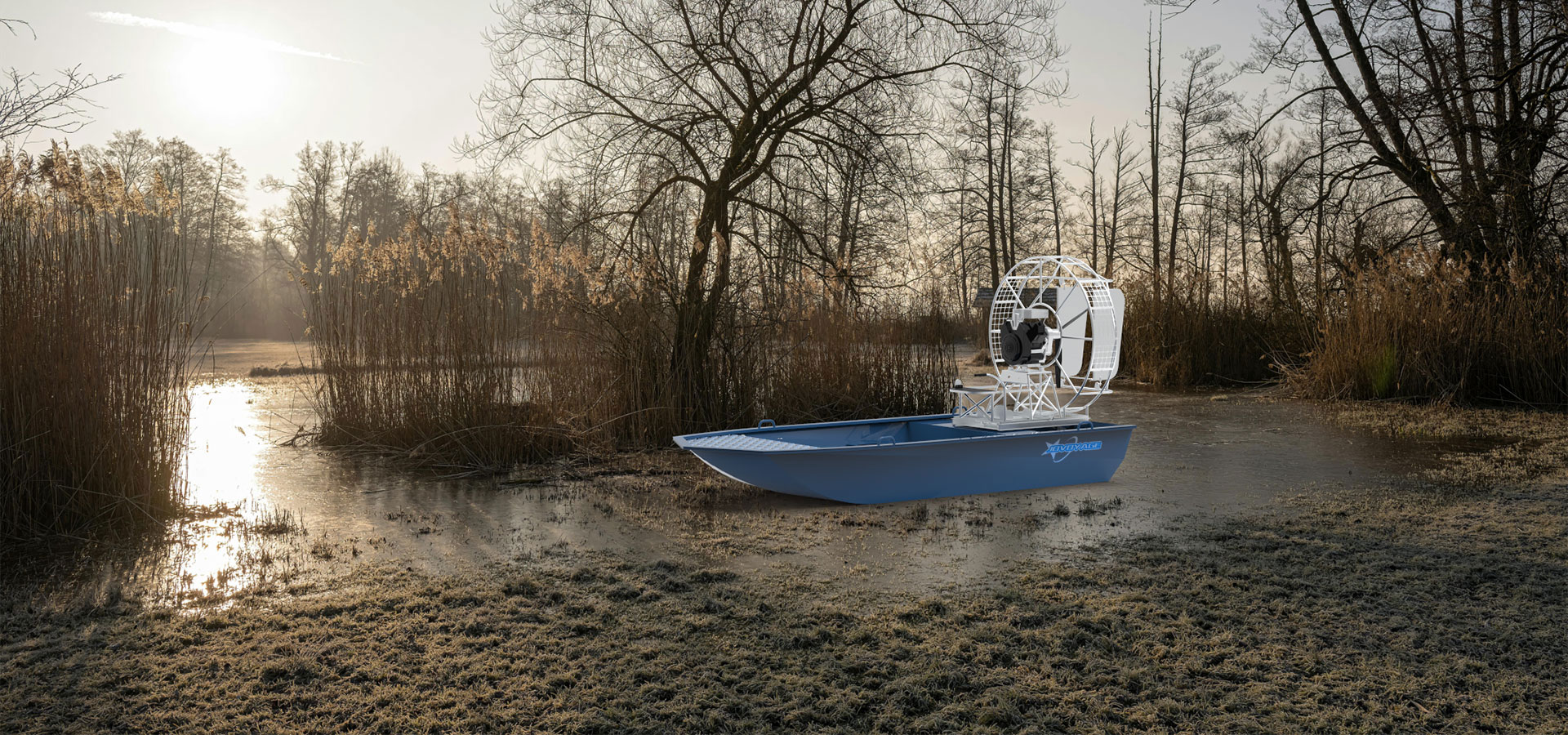 Powered-Swamp-Boat